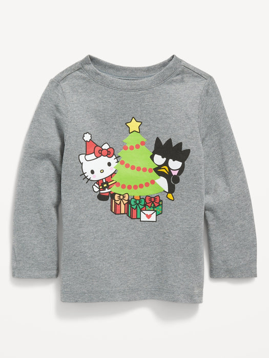 Hello Kitty® Unisex Christmas-Graphic T-Shirt for Toddler