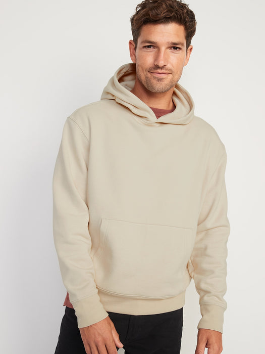 Oversized Thermal-Lined Pullover Hoodie for Men