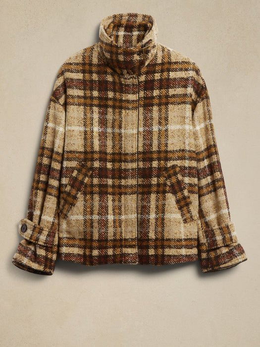 Oversized Balmacaan Jacket