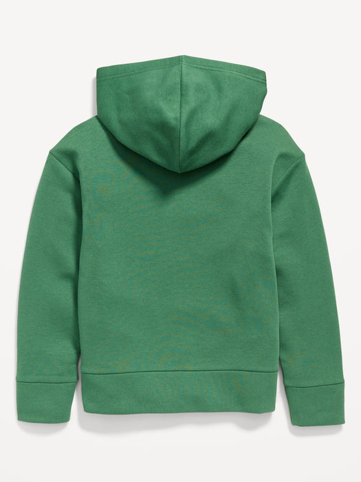 Gender-Neutral Pullover Hoodie for Kids - Green