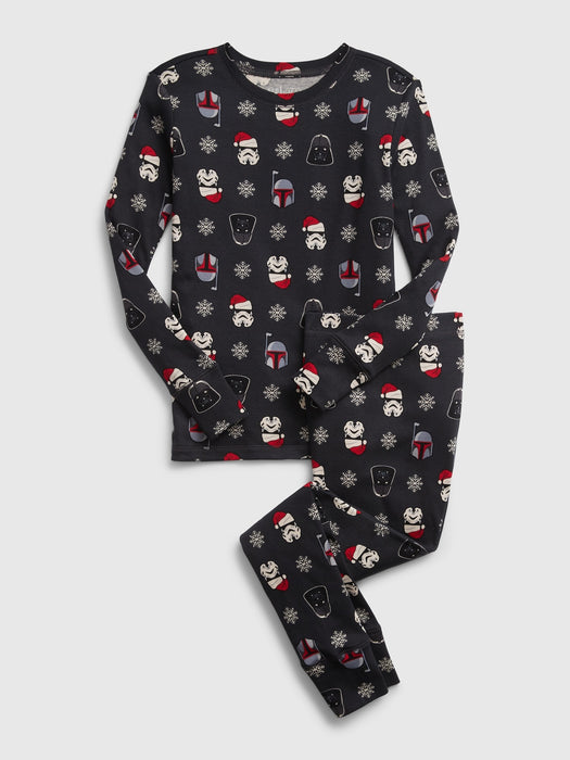 GapKids &#124 Star Wars&#153 100% Organic Cotton Holiday PJ Set - moonless night