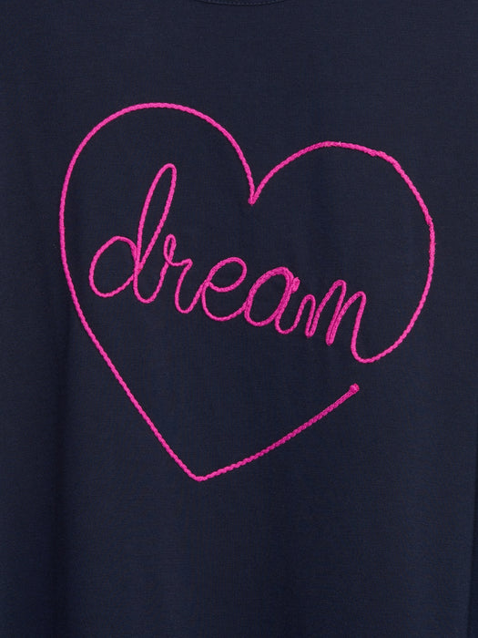 Kids 100% Recycled Heart PJ Dress