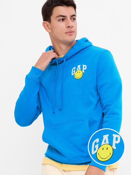 Gap × Smiley® Vintage Soft Logo Hoodie