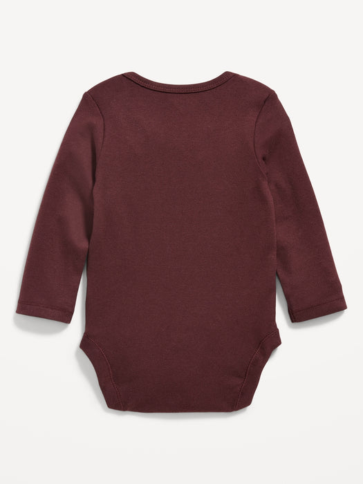 Unisex Long-Sleeve Graphic Bodysuit for Baby