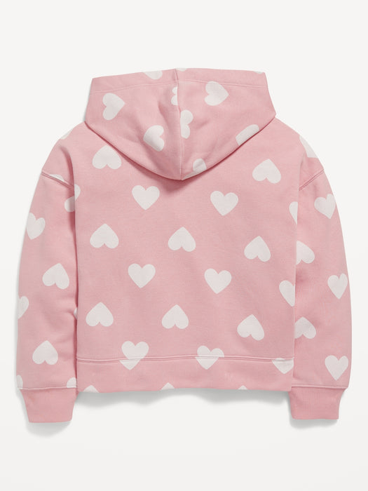Vintage Slouchy Pullover Hoodie for Girls