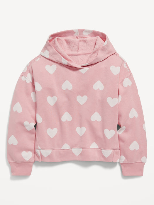 Vintage Slouchy Pullover Hoodie for Girls