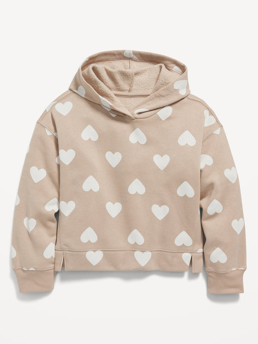 Vintage Slouchy Pullover Hoodie for Girls