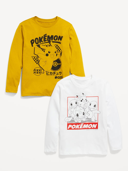 Pokémon™ Pikachu & Friends Gender-Neutral T-Shirt 2-Pack for Kids