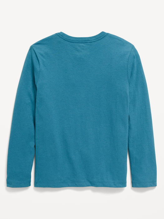 Long-Sleeve Gender-Neutral Minecraft™ Graphic T-Shirt for Kids