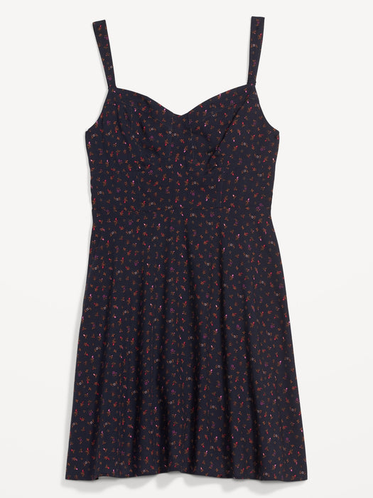 Fit & Flare Smocked Mini Cami Dress for Women