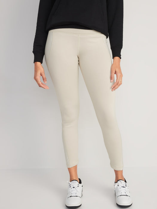 High-Waisted UltraCoze Fleece-Lined Leggings for Women