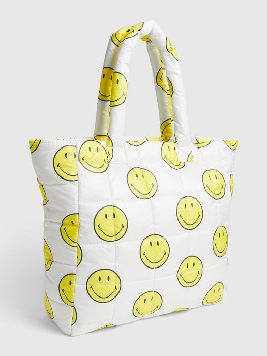 Gap &#215 Smiley&#174 Puffer Tote Bag - birch beige