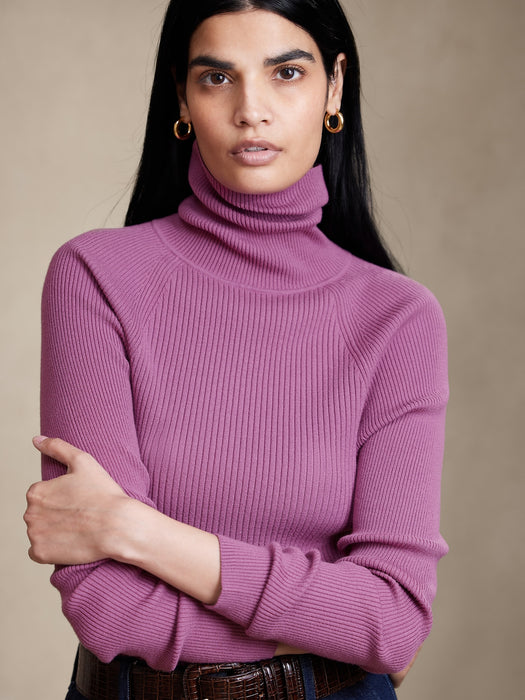 Mitico Turtleneck Sweater - Purple Dawn