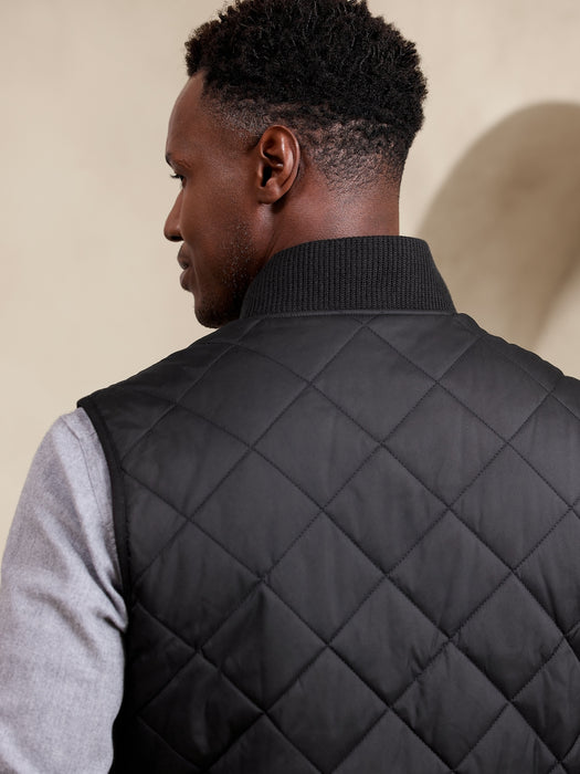 Heritage Puffer Vest - Black