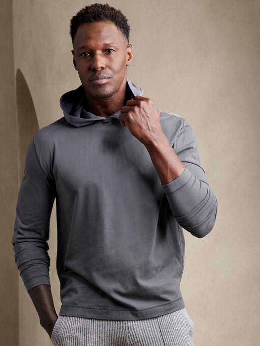 Authentic SUPIMA® Hoodie - Turbulence