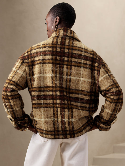 Oversized Balmacaan Jacket