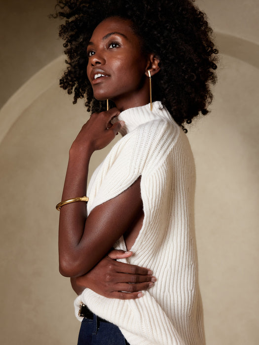 Canyon Merino-Cashmere Poncho