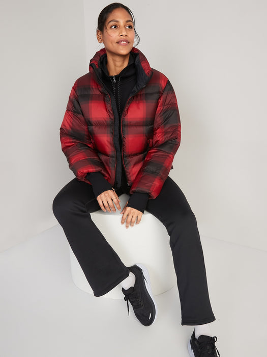 High-Waisted UltraCoze Fleece-Lined Flare Leggings for Women