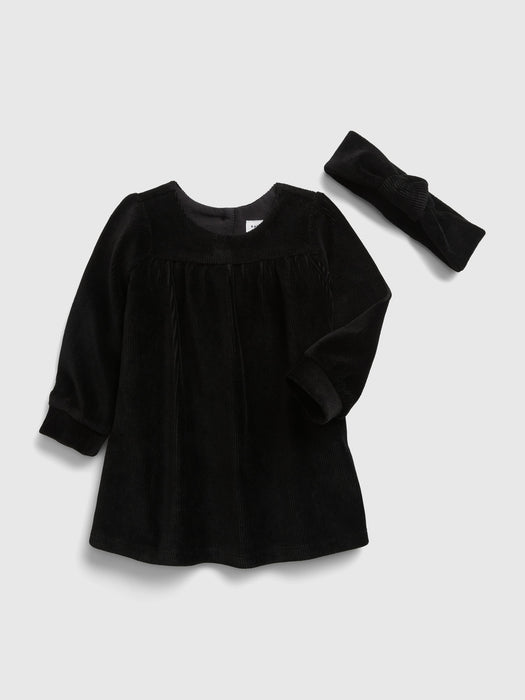 Baby Corduroy Dress Set