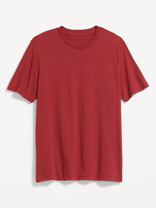 Soft-Wash Crew-Neck T-Shirt for Men - Red