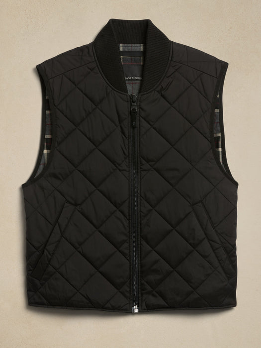 Heritage Puffer Vest - Black