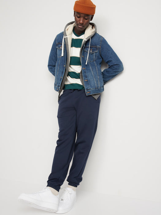 Sherpa-Lined Zip Hoodie for Men