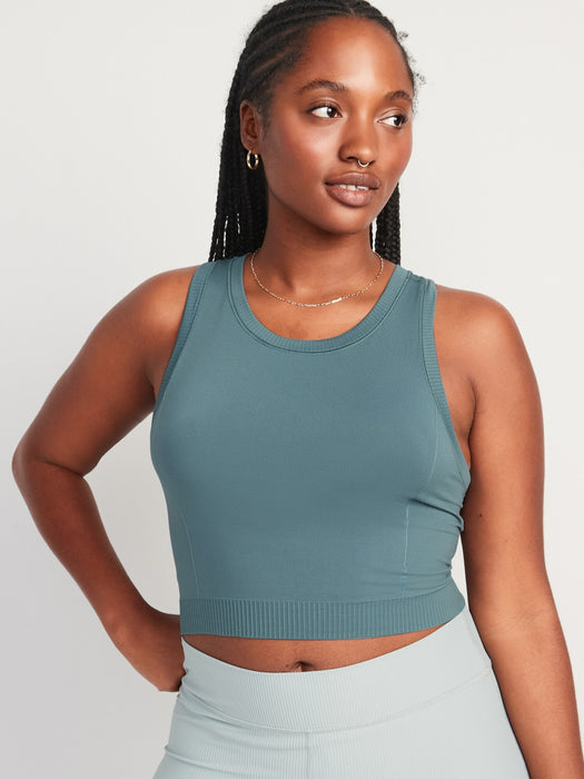 Seamless Performance Racerback Tank Top for Women