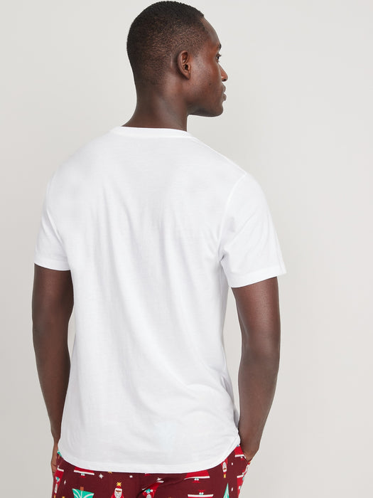 Matching Christmas Graphic T-Shirt for Men