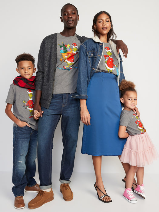 Long-Sleeve Gender-Neutral Dr. Seuss™ The Grinch T-Shirt for Kids
