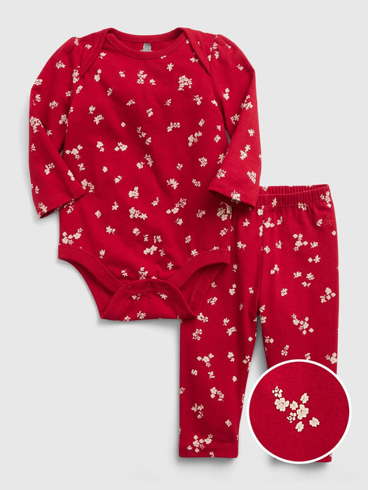 Baby 100% Organic Cotton Mix and Match Outfit Set