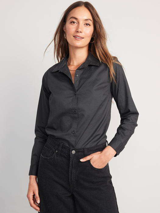 Classic Button-Down Shirt for Women