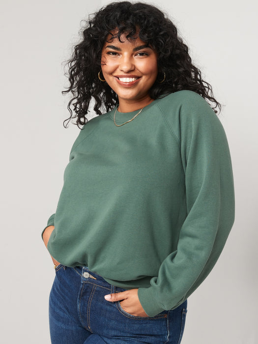 Vintage Long-Sleeve Sweatshirt for Women