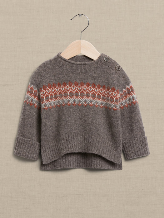 Baby Fair Isle Sweater