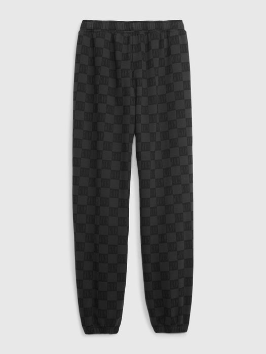 Teen Checkered Fleece Joggers