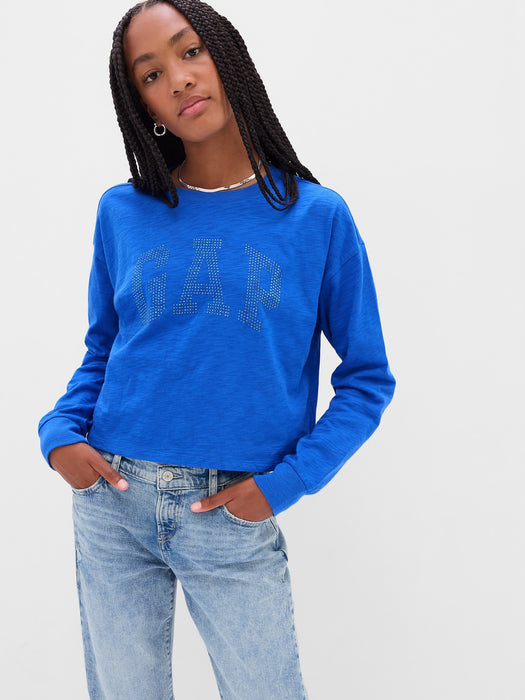 Teen 100% Organic Cotton Gap Logo T-Shirt