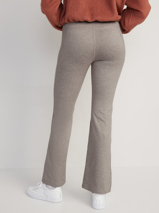 High-Waisted CozeCore Boot-Cut Leggings for Women