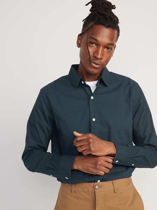 Slim-Fit Pro Signature Performance Dress Shirt for Men