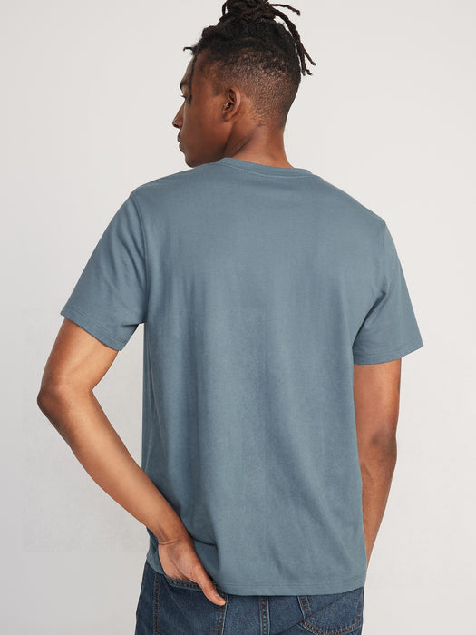 Logo-Graphic Crew-Neck T-Shirt for Men