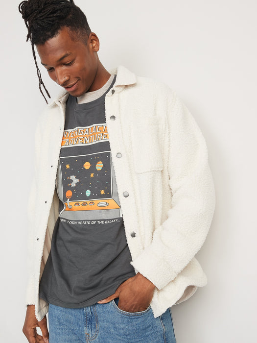 Soft-Washed Graphic T-Shirt for Men