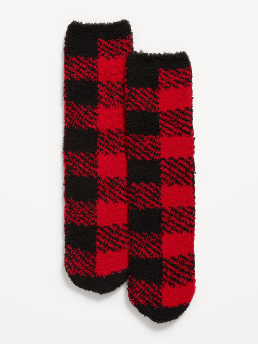 Cozy Crew Socks for Women - Red