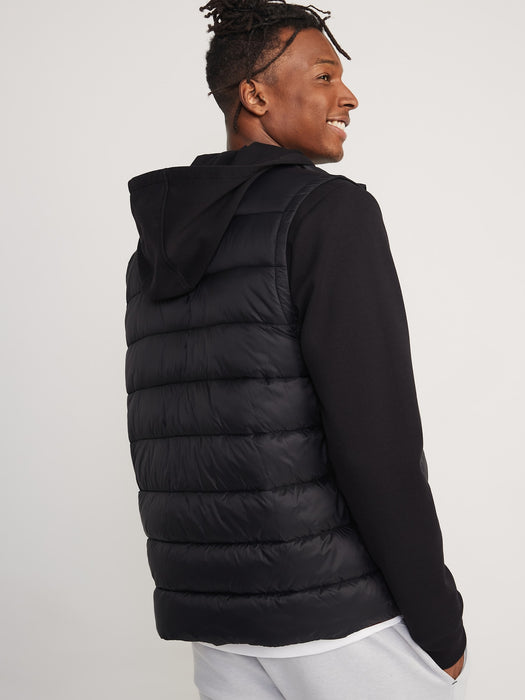 Dynamic Fleece Puffer Hybrid Zip Hoodie for Men