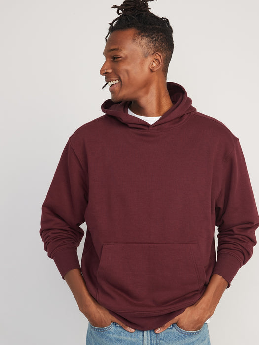 Oversized Thermal-Lined Pullover Hoodie for Men