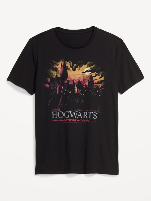 Hogwarts™ School of Witchcraft & Wizardry Gender-Neutral T-Shirt for Adults - Black