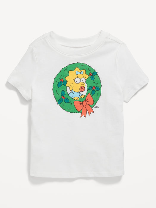The Simpsons™ Christmas Matching Unisex T-Shirt for Toddler
