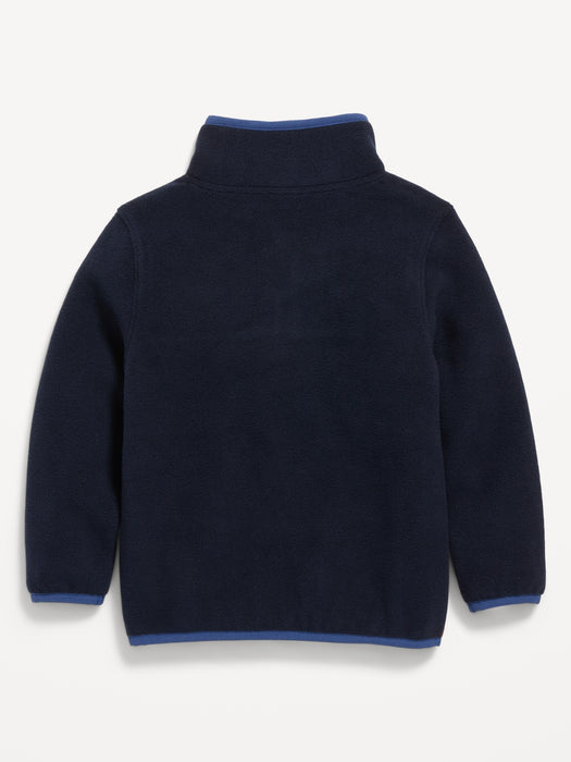 Unisex 1/4-Snap Color-Block Pullover for Toddler
