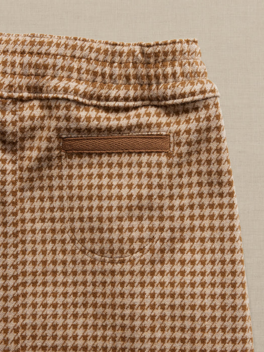 Baby Houndstooth Explorer Pant - Maverick Tan