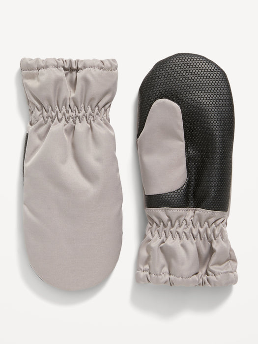 Unisex Water-Resistant Nylon Mittens for Toddler