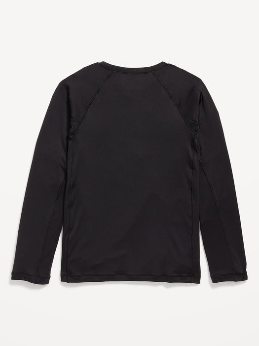 Long-Sleeve Go-Dry Cool Base Layer T-Shirt for Boys