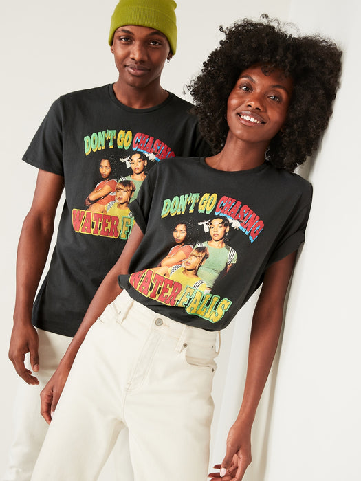 TLC "Don't Go Chasing Waterfalls" Gender-Neutral T-Shirt for Adults