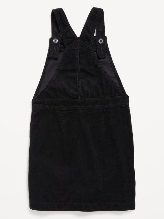 Corduroy Pinafore Overall Dress for Girls
